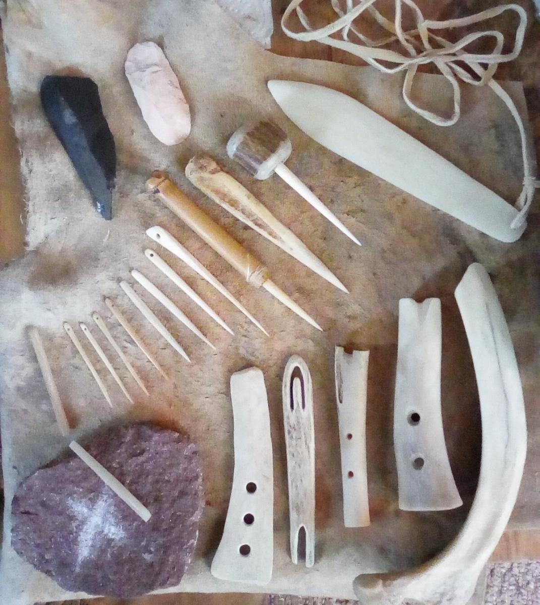 Needles, Awls, Gauges, and Shuttles