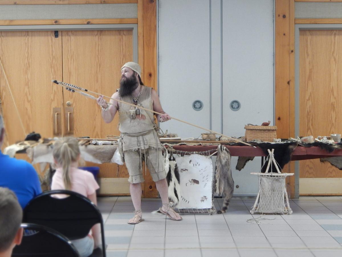 Sean Conducting a Presentation