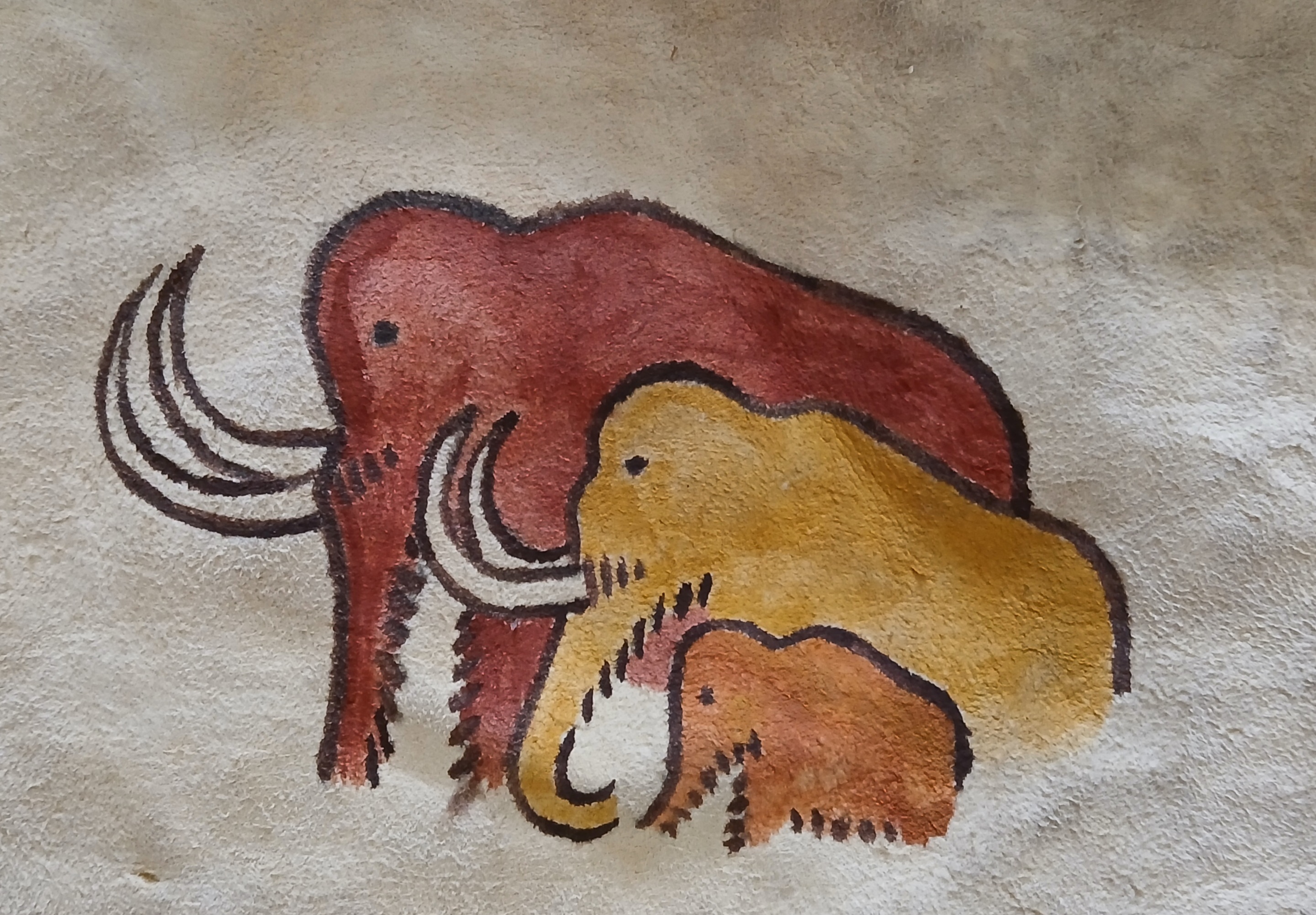 Earth Pigments on Buckskin